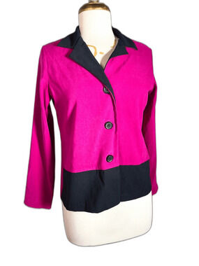 NY Collection Petite Blazer Petite S 90's Vintage Statement Piece Jacket
